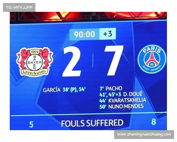 巴黎圣日耳曼七次欧冠征战历程揭秘 追逐荣耀的坎坷之路